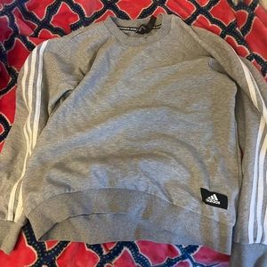 Adidas mens grey sweatshirt